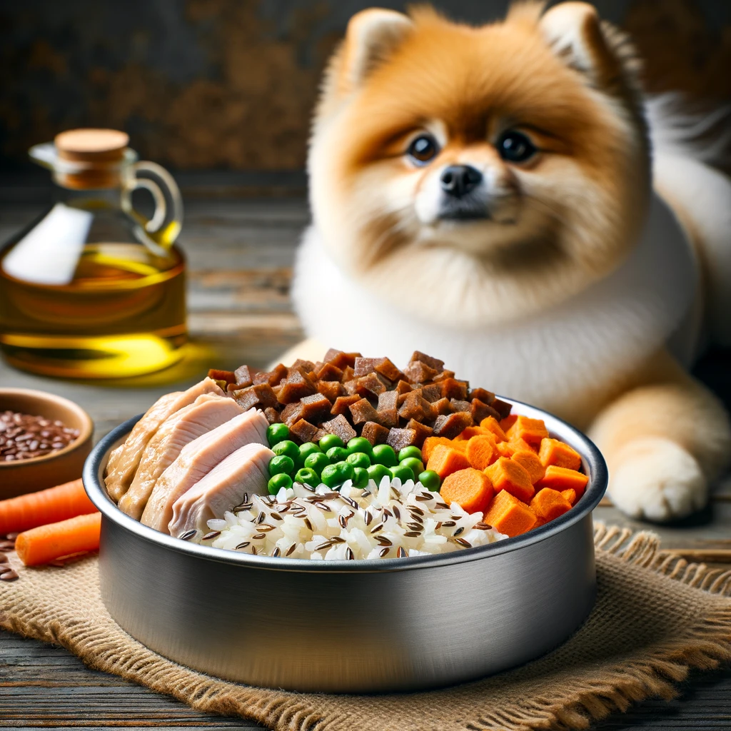 Homemade Dog Food Chicken With Sweet Potatoes Recipe for Pomeranian