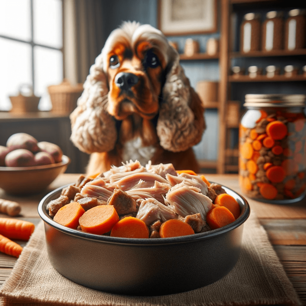 homemade dog food chicken recipe for cocker spaniel