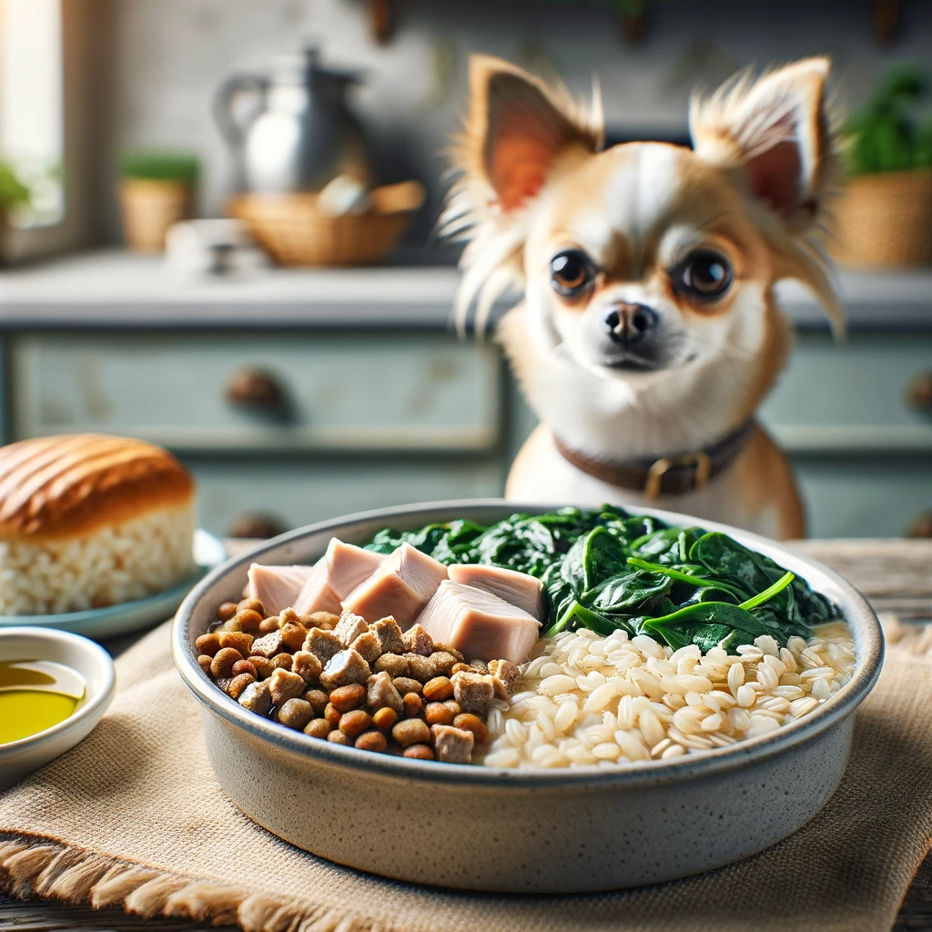 Chihuahuas-Homemade-Dog-Food-Chicken-and-Barley-Bowl