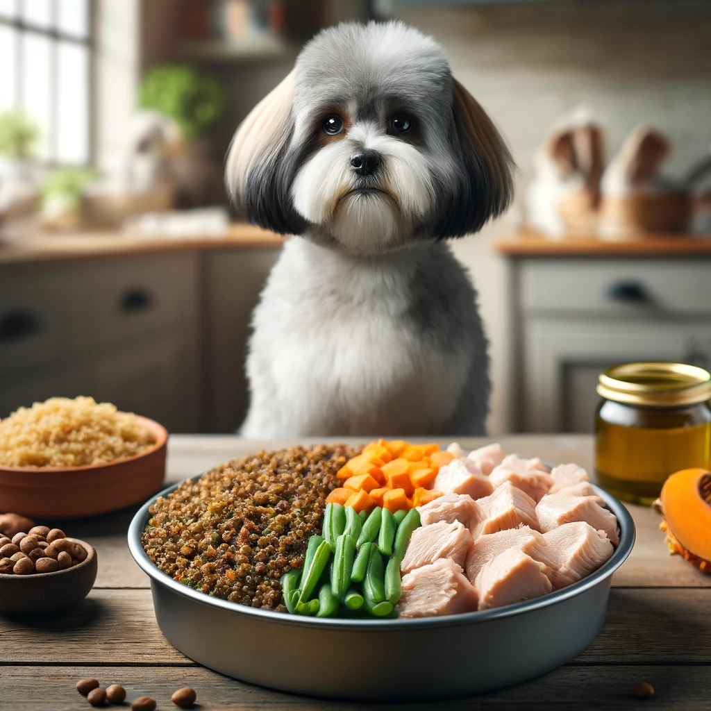 Homemade-Dog-Food-Recipe-with-Chicken-Thighs-for-Havanese